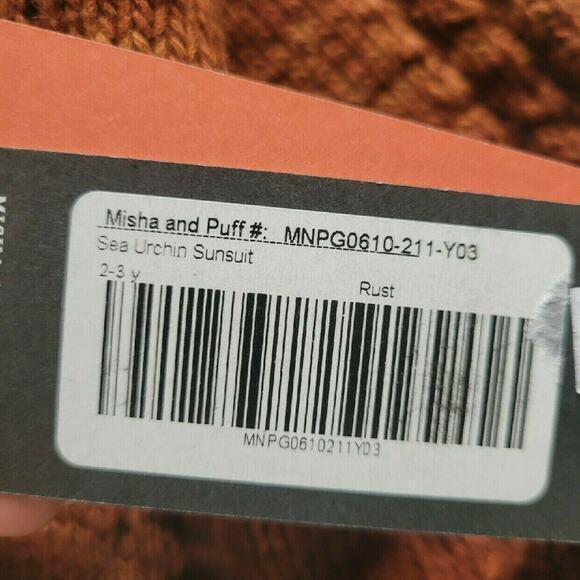 Misha & Puff Rust Sea Urchin Sunsuit - Picture 9 of 9